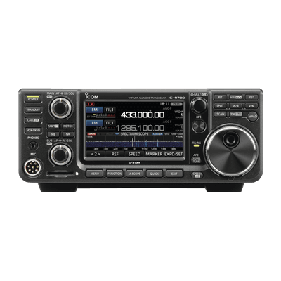 RADIO MOVIL TRIBANDA D-STAR  VHF / UHF (144, 430/440, 1200 MHz) POTENCIA 100W DE POTENCIA, PANTALLA TÁCTIL A COLOR DE 4.3" 