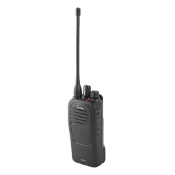 Radio portátil digital y analógico en rango de frecuencia 400-470MHz, 16 canales, 4W de potencia de RF.batería, cargador, antena y clip incluidos.