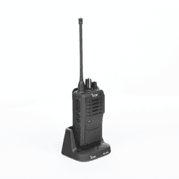 Radio Portátil UHF / Batería 2250 mAh extrema duración  / 400-470 MHz / 5W De Potencia / Bocina de 1500mW Mas Potente/ , 16 canales. Incluye: batería, cargador, antena, tapa de accesorios y clip.