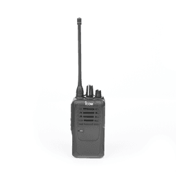 Radio Portátil UHF / Batería 2250 mAh extrema duración  / 400-470 MHz / 5W De Potencia / Bocina de 1500mW Mas Potente/ , 16 canales. Incluye: batería, cargador, antena, tapa de accesorios y clip.