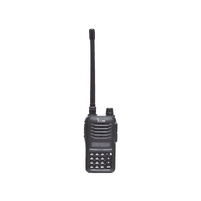 RAD.ICOM 136-174MHZ, 7.0W , 200CH, DTMF, INC. ANT/BAT/CARG.