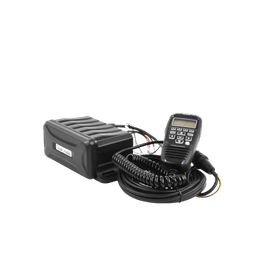 Radio Móvil Marino, 25W, Tx:156.025-157.425MHz, Rx:156.050-163.275MHz, compatible con el sistema Marine Comander, canales CAN,USA,INT, cuenta con opción de GPS incluye microfono.