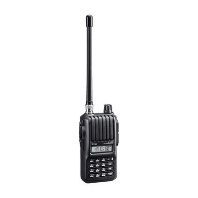 Radio portátil VHF para aficionados, 5W, 207 canales, 700mW de audio. Tx: 144-148 MHz, Rx: 136-174MHz. Incluye Bat BP-265 (1900 mAh, Li-Ion). Carg BC-193 con BC-123Sa. Ant FA-B2E. Clip MB-124C.