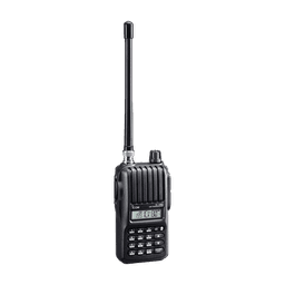 Radio portátil VHF para aficionados, 5W, 207 canales, 700mW de audio. Tx: 144-148 MHz, Rx: 136-174MHz. Incluye Bat BP-265 (1900 mAh, Li-Ion). Carg BC-193 con BC-123Sa. Ant FA-B2E. Clip MB-124C.