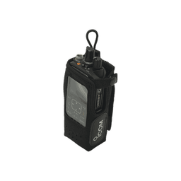 Funda de nylon con clip metálico para radio ICF3400/4400DS con display sin teclado DTMF 
