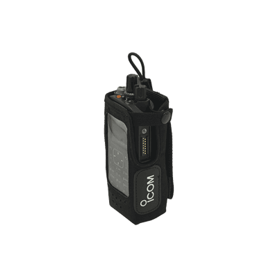 Funda de nylon con clip metálico para radio ICF3400/4400DS con display y teclado DTMF 