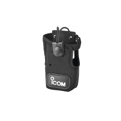 Funda de Nylon, clip-cinto y correa de broche frontal, para IC-F3003/ 4003,  IC-F3103D/ 4103D,  IC-F3210D/ 4210D.