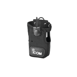 Funda de Nylon, clip-cinto y correa de broche frontal, para IC-F3003/ 4003,  IC-F3103D/ 4103D,  IC-F3210D/ 4210D.