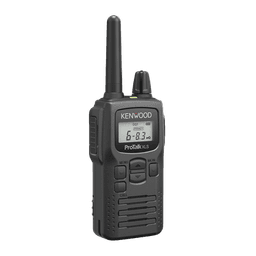 Radio portátil UHF 450-470 MHz, 2 W, 16 canales, Resistente a Golpes MIL-STD-810, manos libres VOX. Incluye antena, batería, cargador y clip