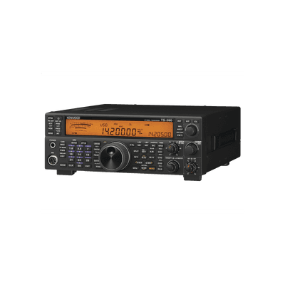 Radio-Base HF/50 MHz de Alto Desempeño, 100 W de Potencia, Display LCD tri-color