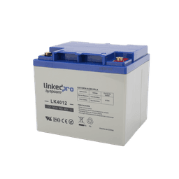 Batería 12 V / 40 Ah / UL / Tecnología AGM / Para uso en equipo electrónico, Alarmas de Intrusión / Incendio/ Control de acceso / Video Vigilancia / Terminales T2