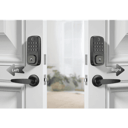 Cerradura Inteligente WiFi / Escáner de Huellas Dactilares / Teclado Numérico / Control por App / 8 Baterías AA / Bloqueo Manual y Automático / Compatible con Puertas 35-55 mm