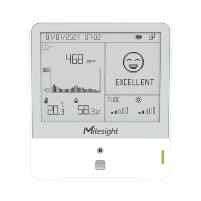 Monitor Ambiental con Display para Temperatura, Humedad y COâ‚‚ con LoRaWAN