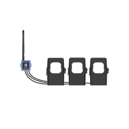 Medidor de corriente LoRaWAN para tres fases hasta 500 ampers