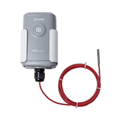 Sensor Industrial de Temperatura con Sonda PT100 y LoRaWAN (Hasta 200°C)