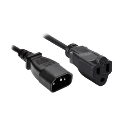 Cable de Alimentación / Enchufe C14/US / 60 cm (23.6 in) / Negro / Compatible NEO