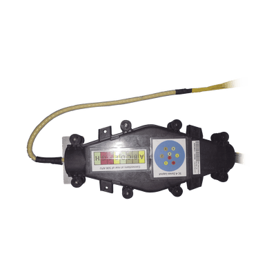 COYOTA DE DERIVACIÓN DE 2 ZONAS CON TERMINACIÓN DE FIN DE LÍNEA