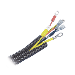 Tubo Corrugado Abierto para Protección de Cables, .75in (19.1 mm) de Diámetro, 30.5 m de Largo, Color Negro