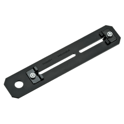 Soporte de Montaje a Techo, para Canaletas FiberRunner 4X4 o 6x4, Uso con Varilla Roscada de 5/8", Color Negro