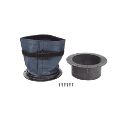 Accesorio de Sellado de Aire Cool Boot®, Para Entradas de Cable por Piso Falso, Con retardante de llama y disipador electrostático, de 165 mm de Diámetro 