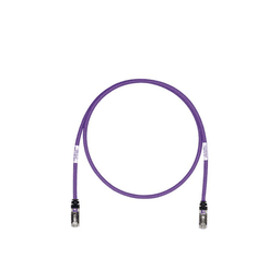Patch Cord Cat6A, Blindado S/FTP, CM/LS0H, 6.1 Metros (20 Pies), Color Violeta