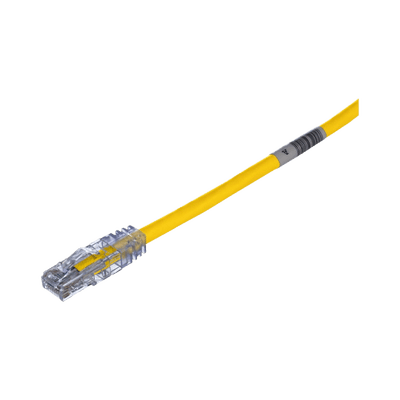 Cable de Parcheo TX6, UTP Cat6, 24 AWG, CM, Color Amarillo, 20ft