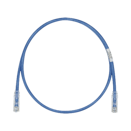 Cable de Parcheo TX6, UTP Cat6, 24 AWG, CM, Color Azul, 25ft