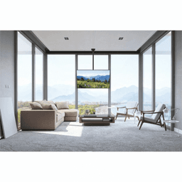 Soporte de Techo Universal Paramount PCM150 para Pantallas de 43" a 90"+ / Capacidad de Carga 150 lb (68 kg) / Ajuste Vertical 39.59" a 63.21" / Rotación 360° / Inclinación +20°/-5° / Montaje en Techos Planos 