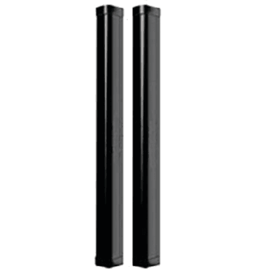 Detector Fotoeléctrico de 100 cm de Altura Tipo Cortina para Detección Perimetral / Con baterías de respaldo / Cobertura de 100 metros en exterior y 200 metros en interior / Alimentación a 110VAC / Batería de respaldo