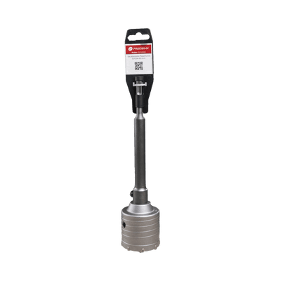 Broca Pasamuros SDS, Sacabocado para Concreto de 65mm con Extensión de 220mm 