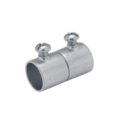 Cople de 3/4" (19 mm) para Pared Delgada con Tornillo.