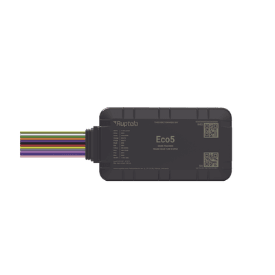 Dispositivo de Rastreo Vehicular / Conectividad LTE Cat1 y LTE-M / BLE 5.0 / GNSS U-blox / Carcasa IP54 / Batería Interna de Respaldo / Detecta Interferencias