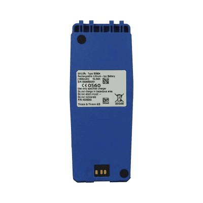 Batería recagable ATEX de Li-Ion recargable de 7. 4 V / 1800 mAh  color azul, compatible con el modelo: SP3965 de Sailor.