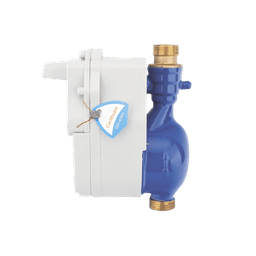 FLUJOMETRO DE AGUA  LORAWAN® PARA TUBERIA DE 1/2 PULGADA CON VALVULA DE CORTE DE FLUJO