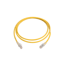 Patch Cord MC6 Modular Cat6 UTP, CM/LS0H, 1.52 Metros (5 Pies), Color Amarillo