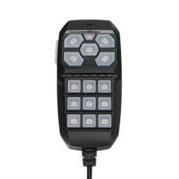 Sirena Vehicular / 200 W / Controlador 15 Botones / 12 Salidas de Relé / Grabación 20 s / Clase D