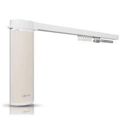 Kit para convertir, automatizar y controlar sus cortinas tradicionales (riel 4.8m, 65 kilos), motor inteligente. Integre con Alexa y control remoto desde su App.