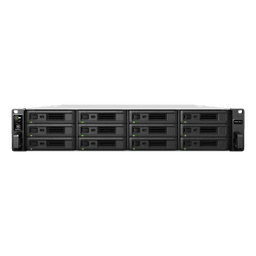 Servidor de Almacenamiento Synology RackStation RS3621RPxs | 12 Bahías | Procesador Intel Xeon D-1531 de 6 Núcleos | 8 GB DDR4 ECC | Expandible a 36 Bahías | Energía Redundante | Compatible con Virtualización y RAID.