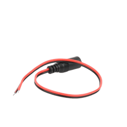 Cable con conector hembra, alimentación para Vcc con puntas libres.