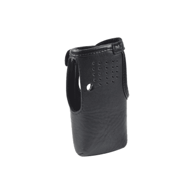 Funda Reforzada de Piel con correas para IC-F1000D/01, IC-F2000D/01 u IC-F2000D/12.