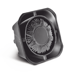 Bocina Compacta de uso rudo, 100 Watts de Potencia, Ideal para vehículos de encubierto, 8 Ohms de Impedancia