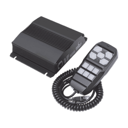 Sirena Vehicular de 100W de Potencia, Con Controlador Unimando Para Control de Tonos, 4 Luces Auxiliares y Microfono