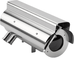 Gabinete para Cámaras Tipo Box (Profesional) / Cumple con Norma Anti-Explosión / Cumple con Norma IP68 / Fabricado en Acero Inoxidable / Limpiaparabrisas Integrado