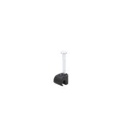 Grapa negra para Fibra óptica redonda de 3 mm (100pzs) (3101-00400)