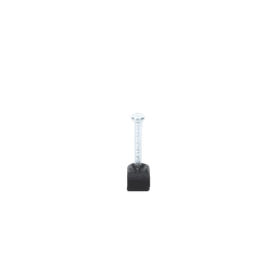 Grapa negra para Fibra óptica redonda de 3 mm (100pzs) (3101-00400)