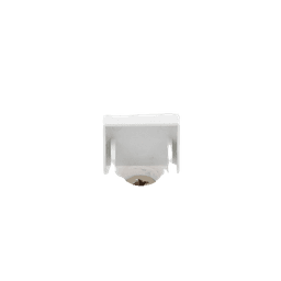 Tapa final color blanco de PVC auto extinguible, para canaleta TMK1720 (5290-02001)