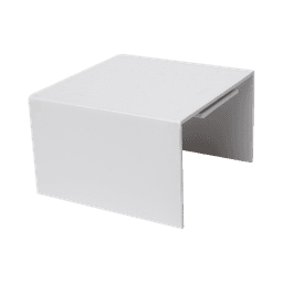 Pieza de Unión Color Blanco de PVC Auto Extinguible Para Canaleta TMK-4577 (5550-02001)