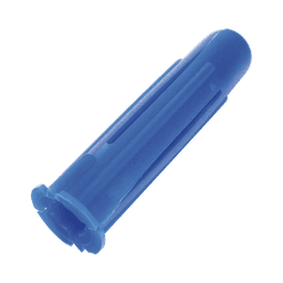 Taquete azul 3/8" para tornillo 12mm x 2" (100pzs) (1105-05100) 