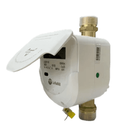 Medidor Ultrasónico de Agua LoRaWAN / 1 Pulgada / Medición Bidireccional / IP68 / Válvula Integrada / LCD 9 Dígitos / Batería 6+1 Años