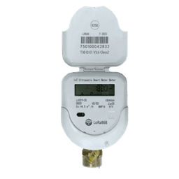 Medidor Ultrasónico de Agua LoRaWAN / 1 Pulgada / Medición Bidireccional / IP68 / Válvula Integrada / LCD 9 Dígitos / Batería 6+1 Años